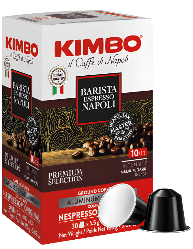 Kimbo Espresso Barista Napoli Nespresso®-kompatible Aluminiumkapseln