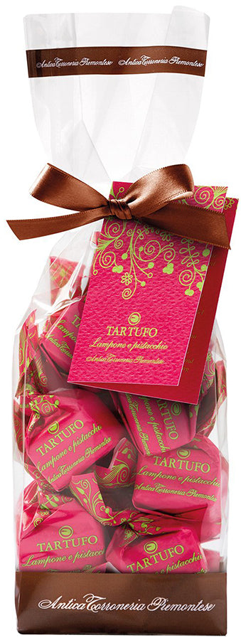 Antica Torroneria Piemontese - Truffles with pistachio and raspberry