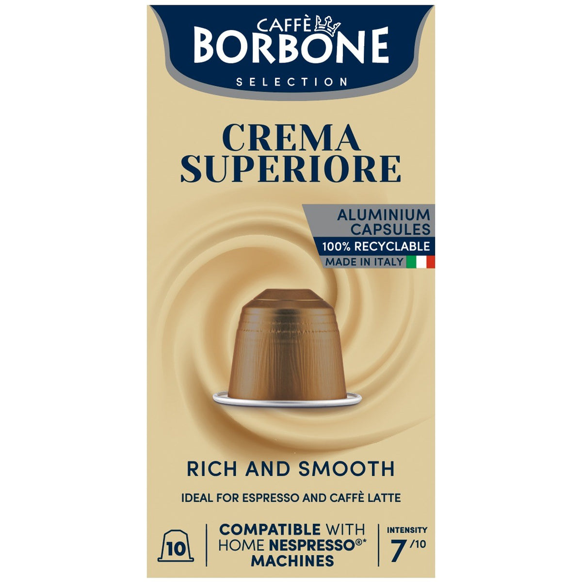 Caffè Borbone CREMA SUPERIORE Nespresso® compatible capsules 