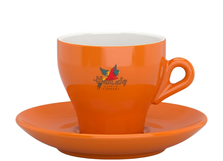 Cappuccino cup Orange - HARDY 
