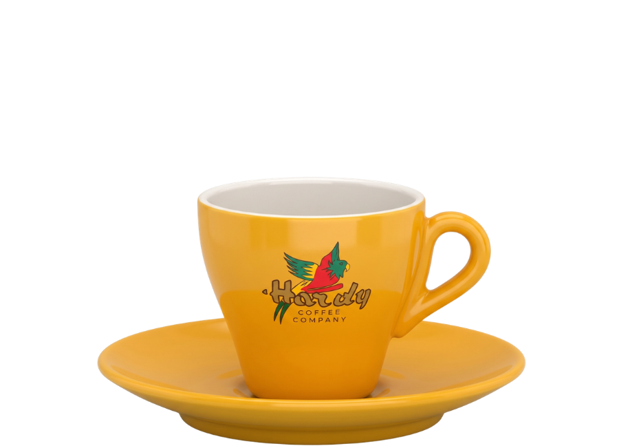 HARDY Espresso cup yellow