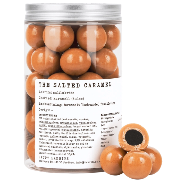 "The Salted Caramel" Liquorice, caramel and sea salt balls - Haupt Lakrits