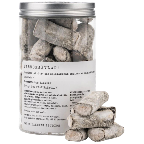 Saltiest licorice in the world "Swedish bastards" - Haupt Lakrits