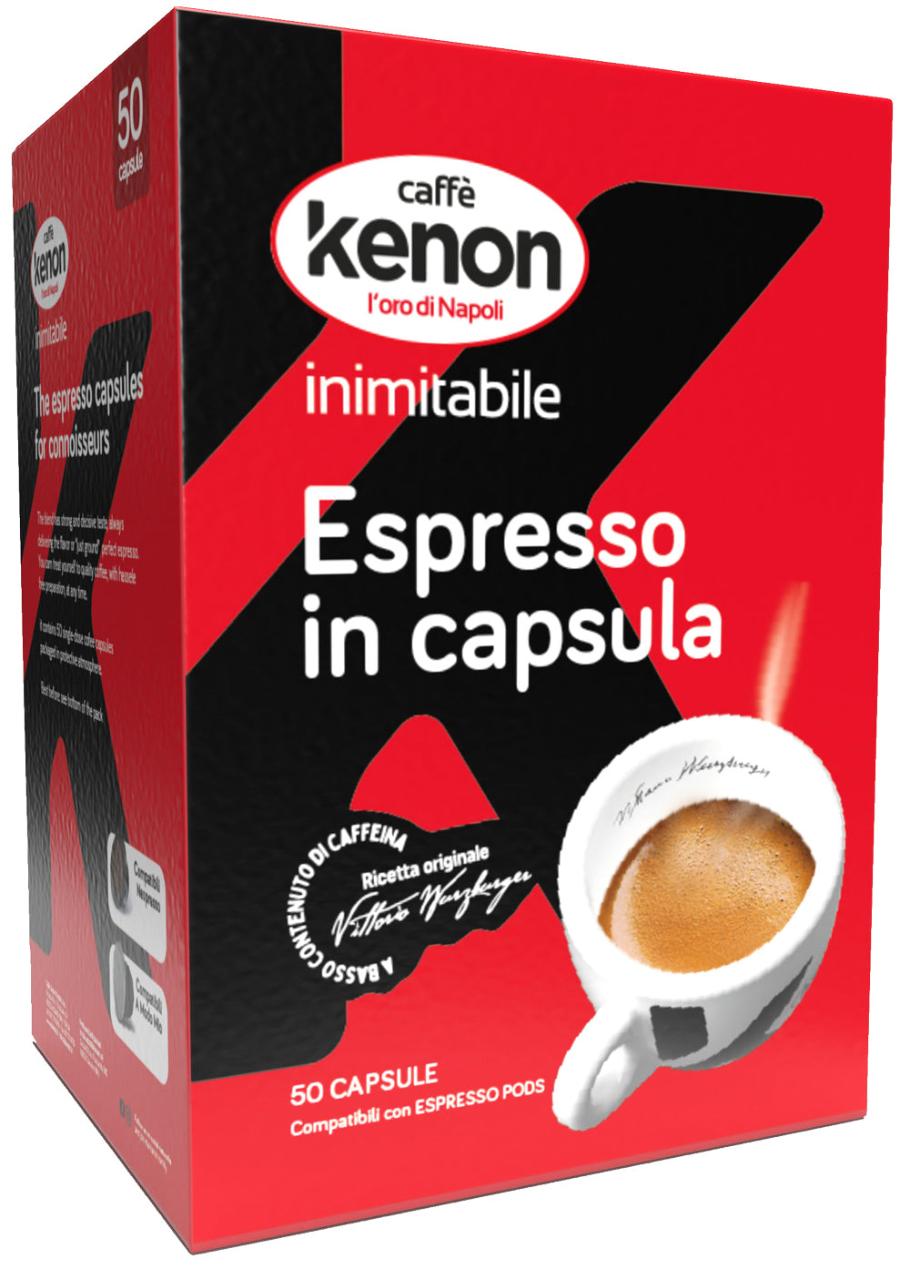 Caffè Kenon ESPRESSO capsules - Nespresso®* compatible 