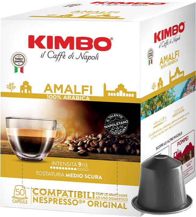 Kimbo AMALFI Nespresso® compatible capsules