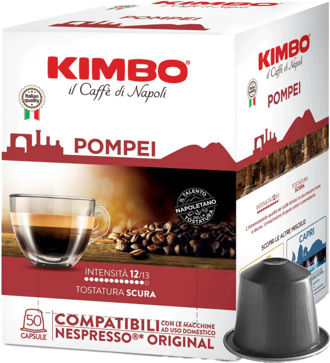 Kimbo Pompei Nespresso® compatible capsules