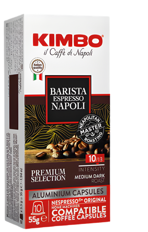 Kimbo NAPOLI Nespresso® * compatible aluminium capsules