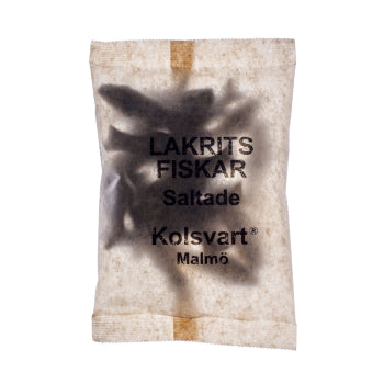 Kolsvart Salty Liquorice Fish