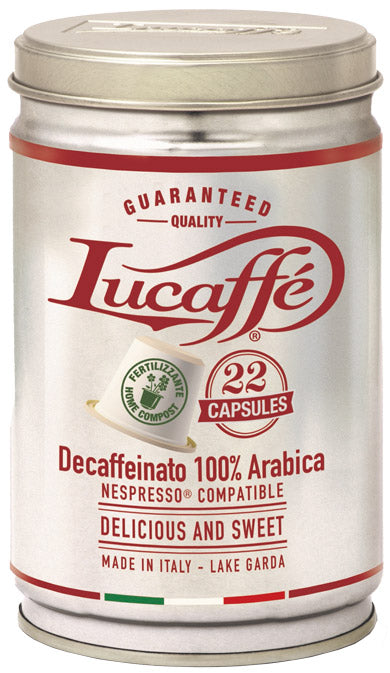 Lucaffé DECAFFEINATO Nespresso® compatible capsules