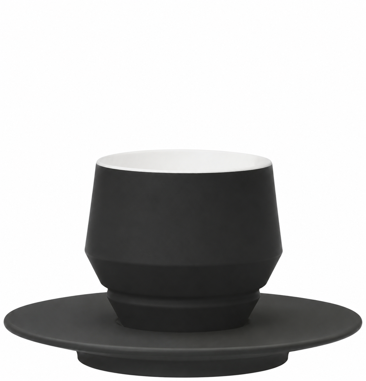 Cappuccino cup black "Maniko" - Club House