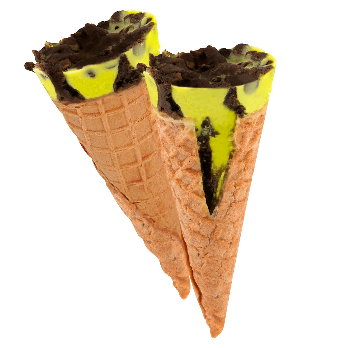 Wafer cone with pistachio filling - Messori 