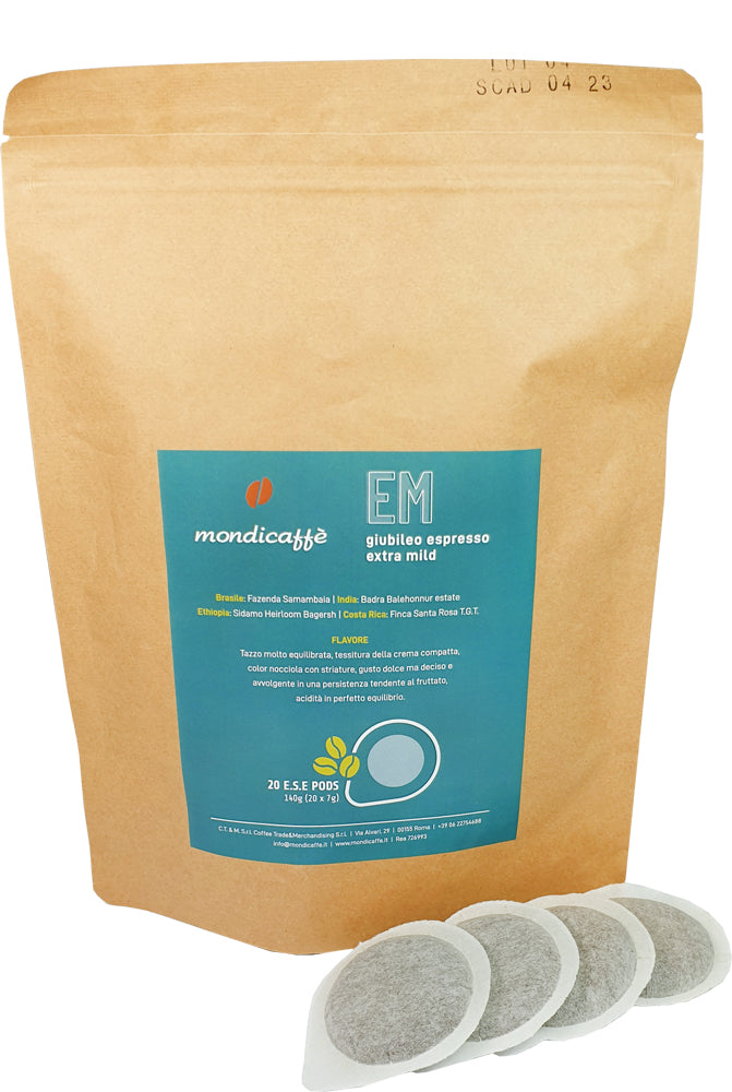 ESE Pods GIUBILEO (in bulk) - Mondicaffè EM