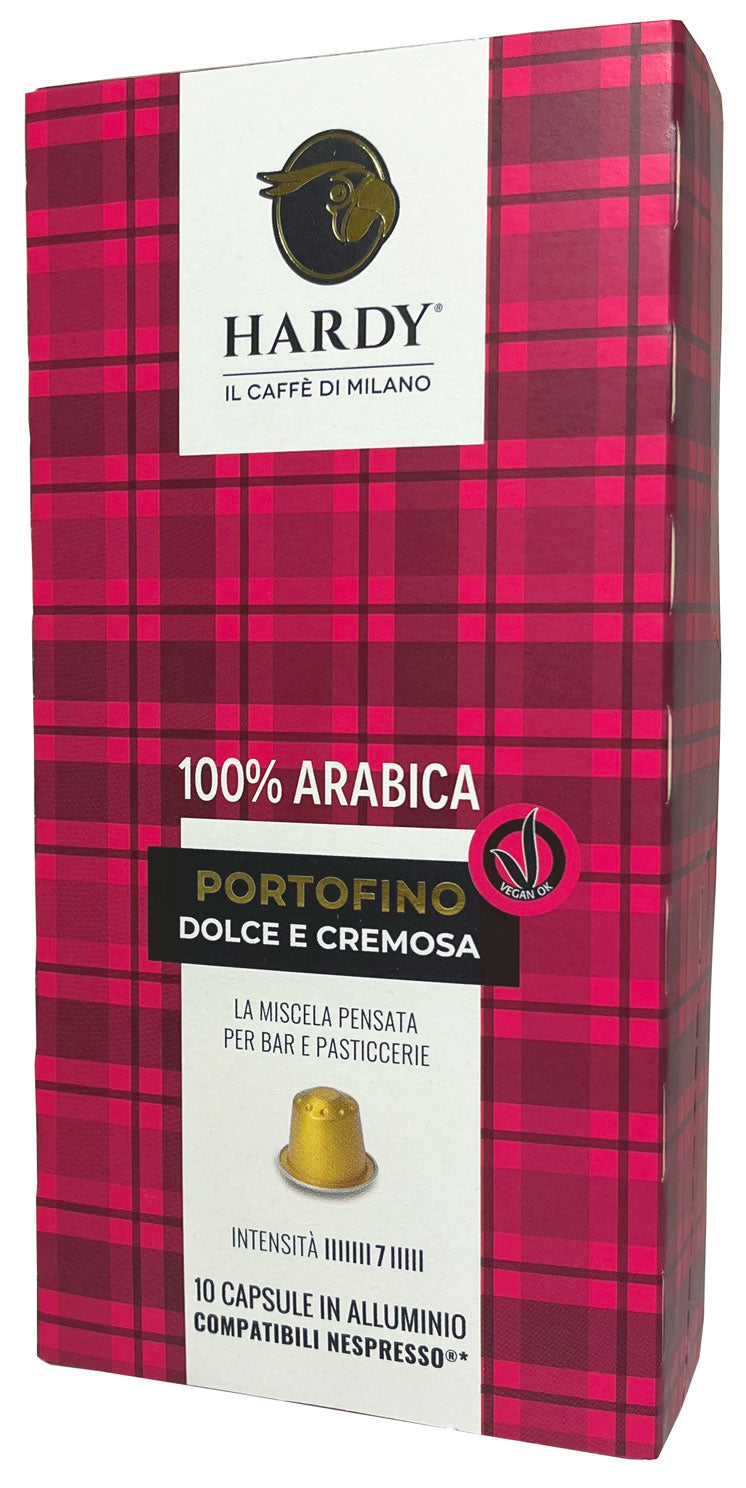 HARDY Portofino Nespresso® compatible capsules