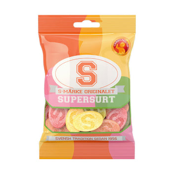 S-märke Supersour Candy