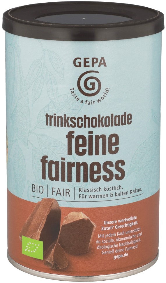 GEPA exquisite BIO Drinking Chocolate can
