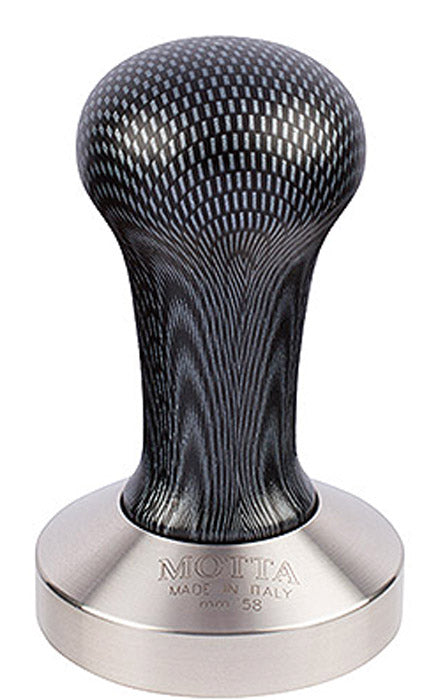 Tamper look carbon 58mm - Motta 