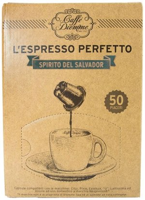 Diemme SPIRITO DEL SALVADOR Nespresso® compatible capsules