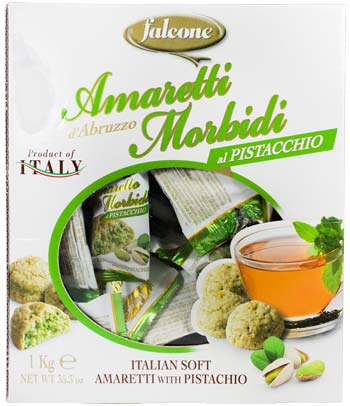 Amaretti (soft) pistachio - Falcone