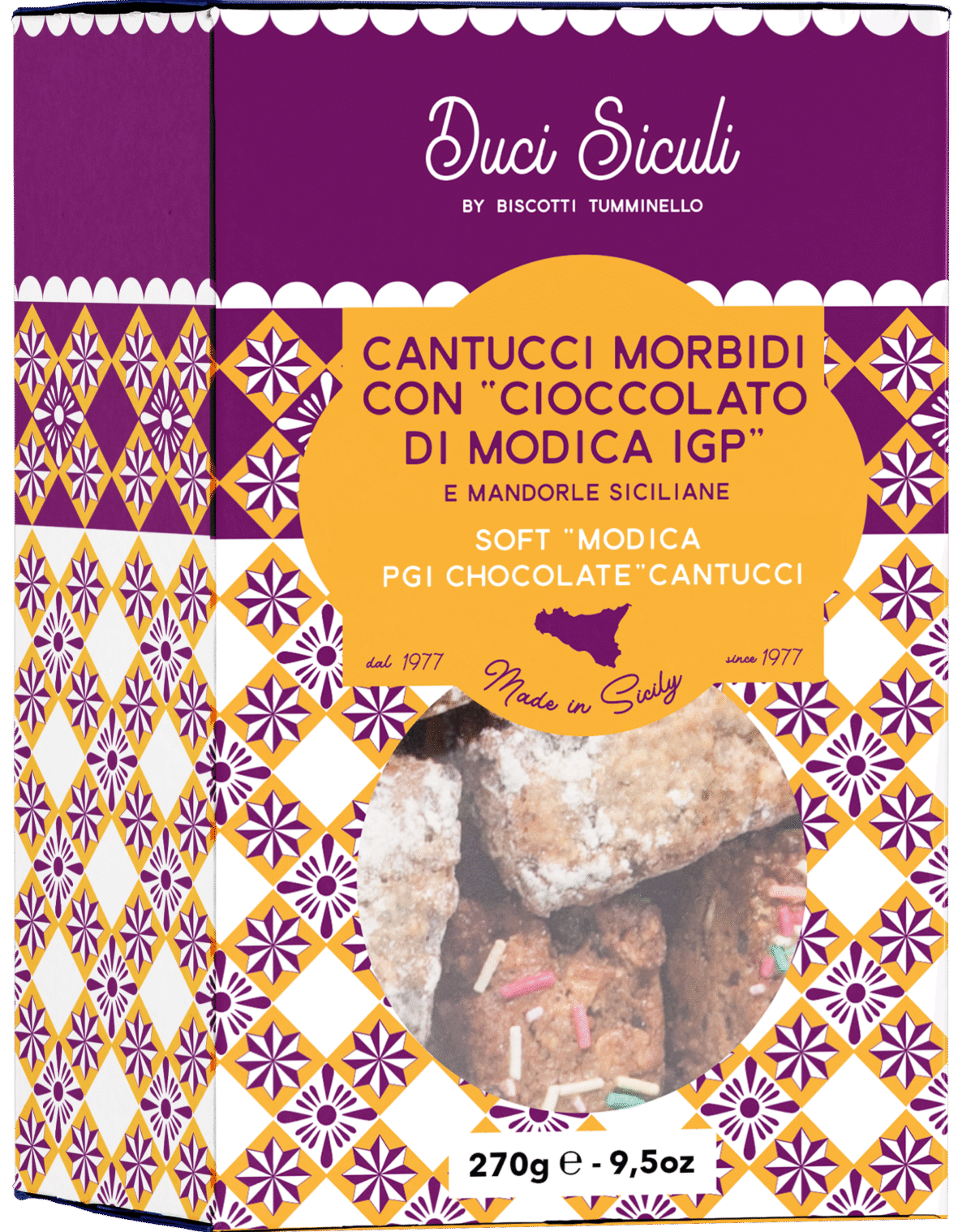 Tumminello weiche Cantucci mit Schokolade